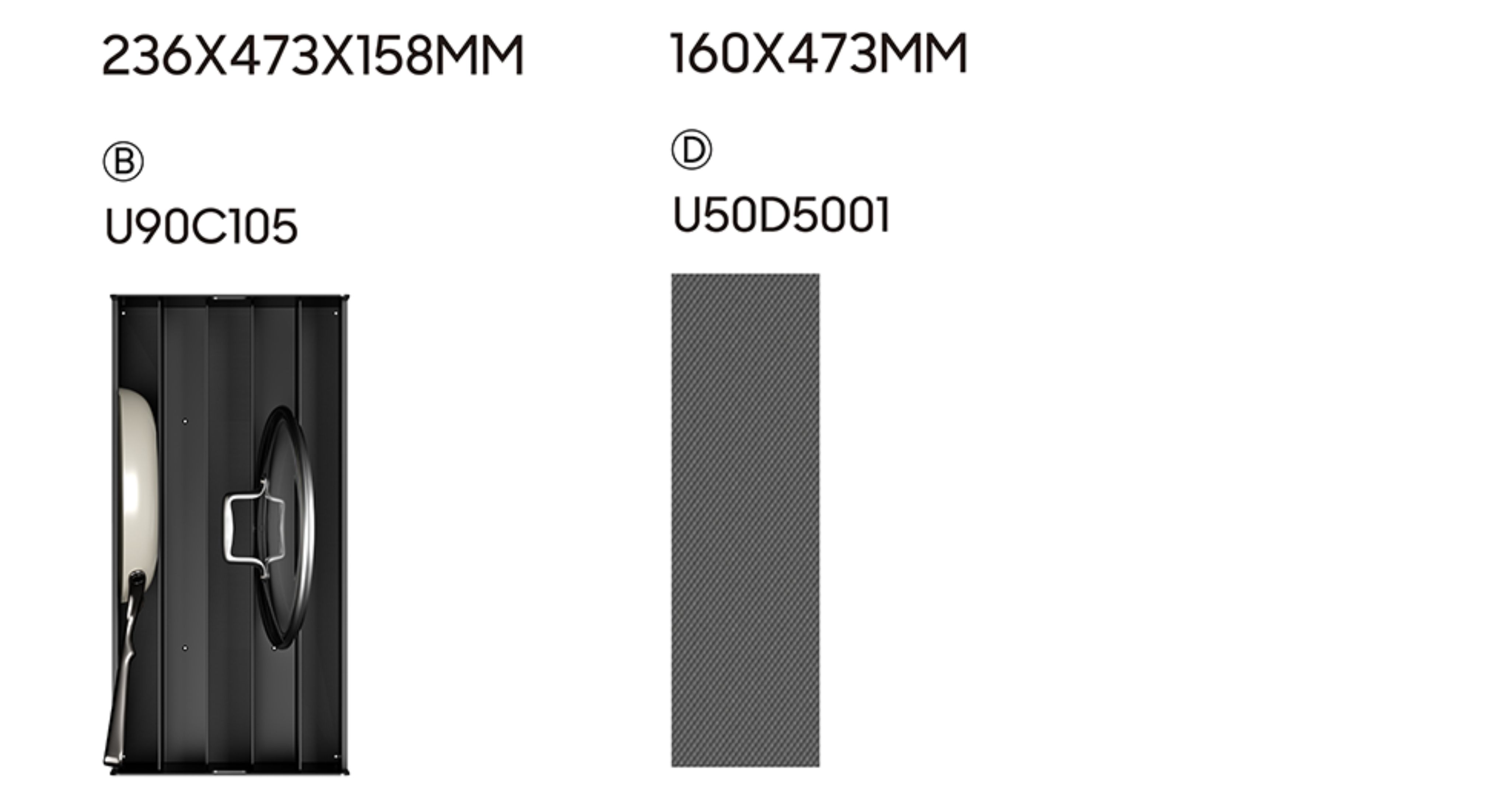 	
Rofi V Low Drawer Storage System