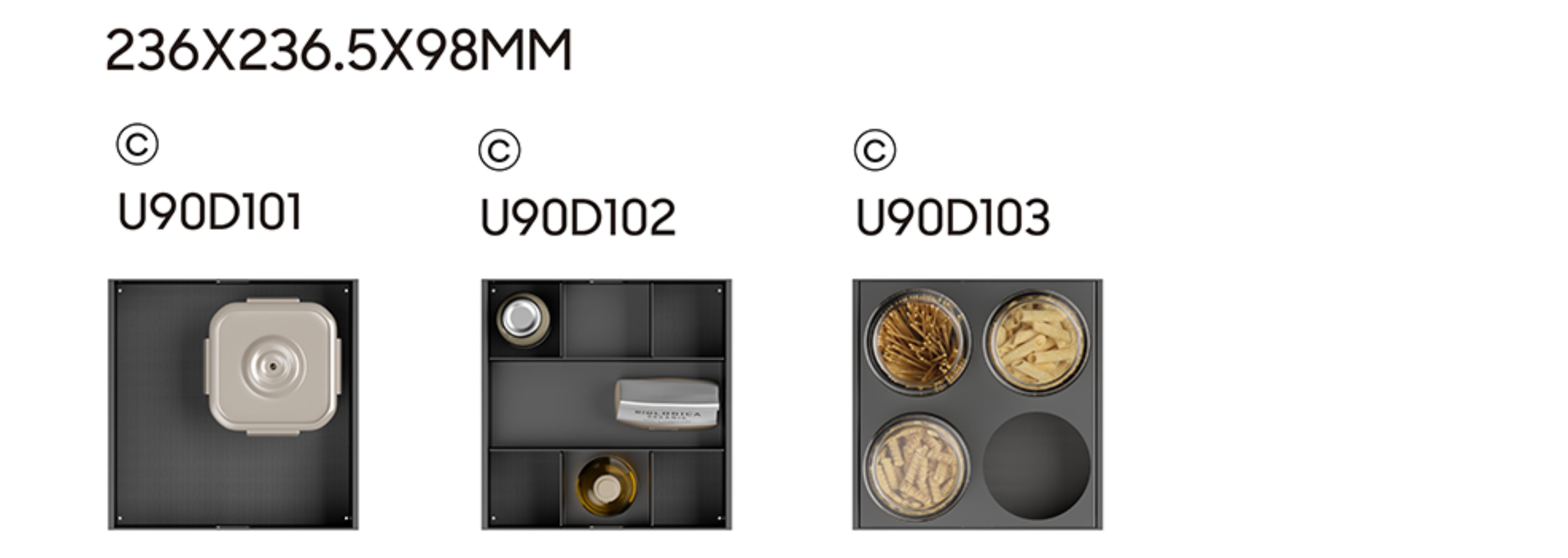 	
Rofi V Low Drawer Storage System